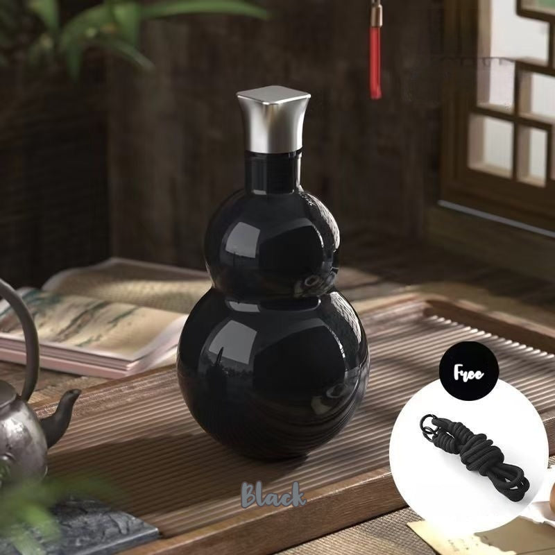 17-ounce large-capacity gourd-shaped insulated cup