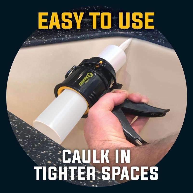 Portable silicone gun