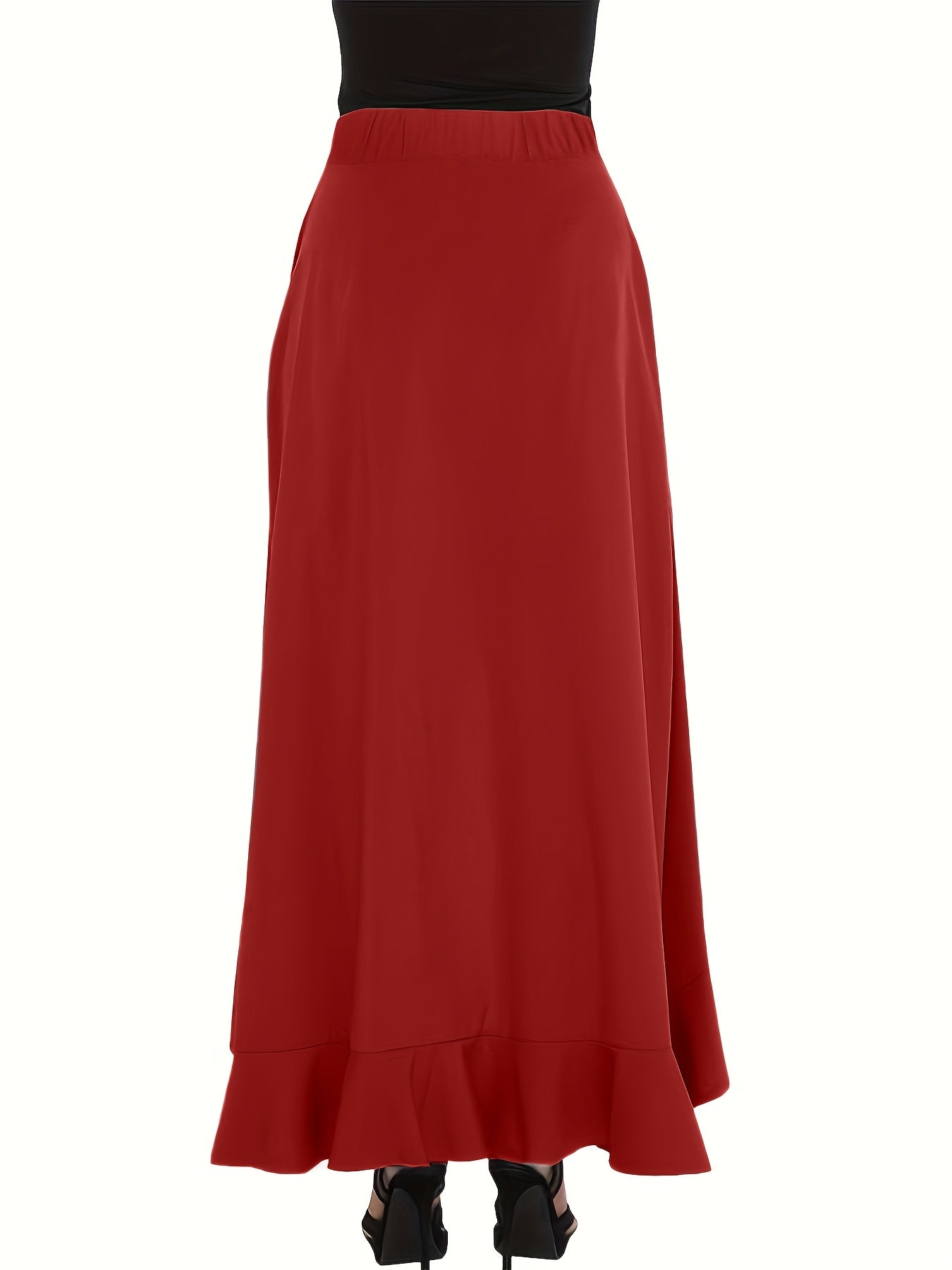 New autumn high waist chiffon pants