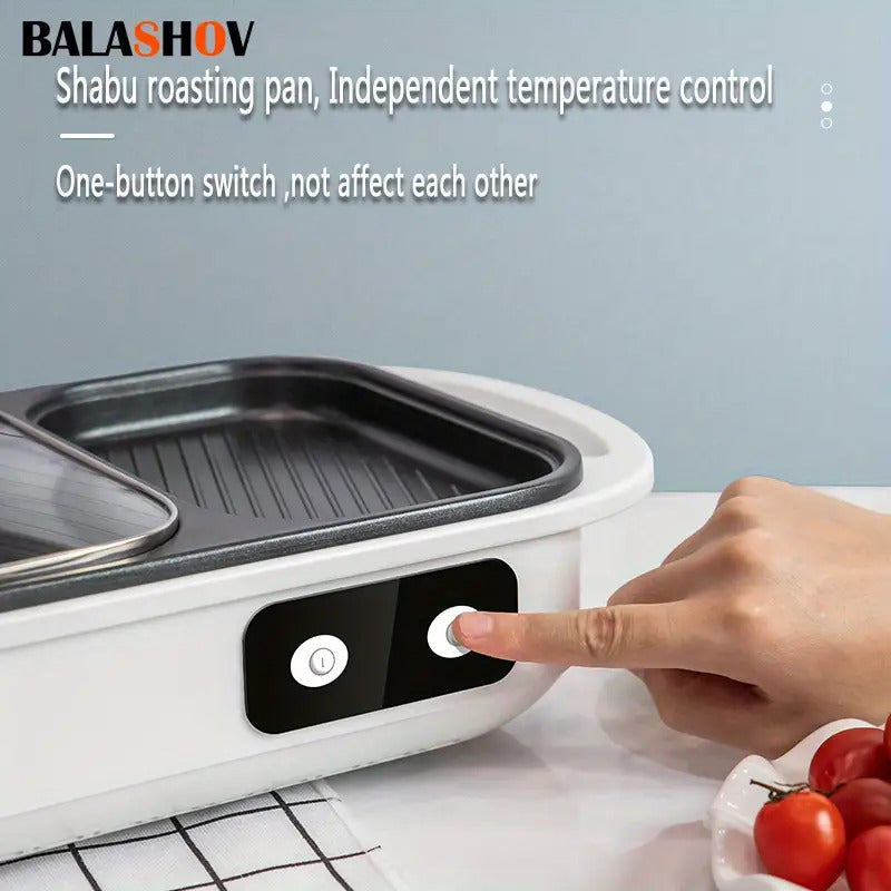 Multi - Functional Electric Hot Pot And Smokeless Grill