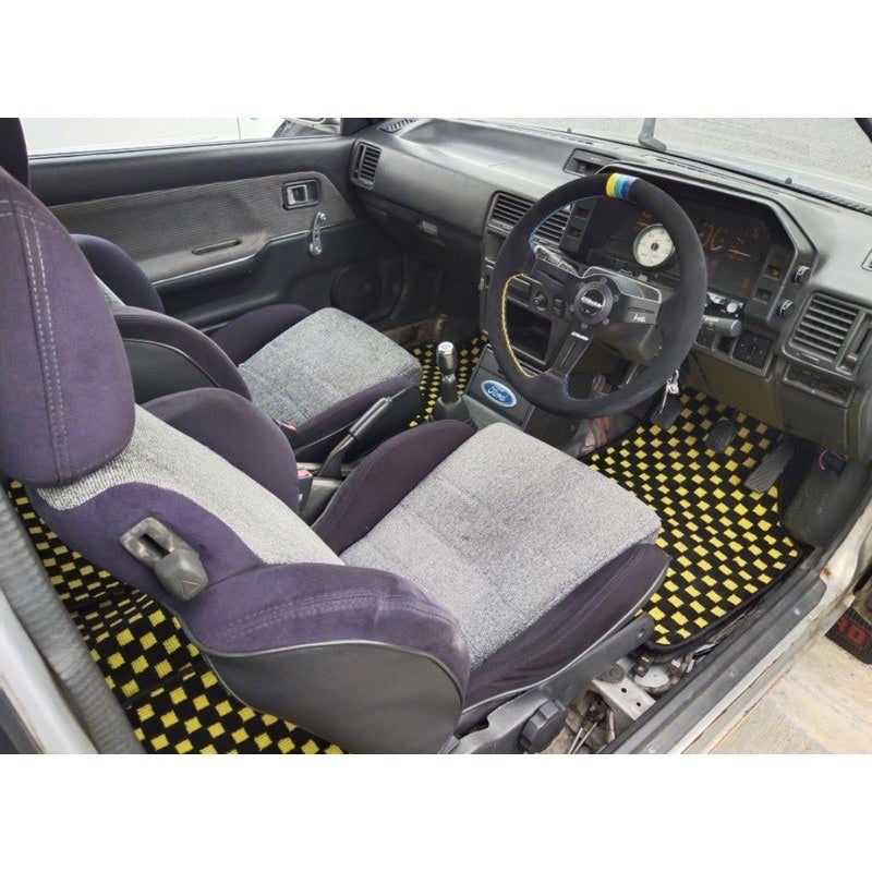 five-piece car floor mat set