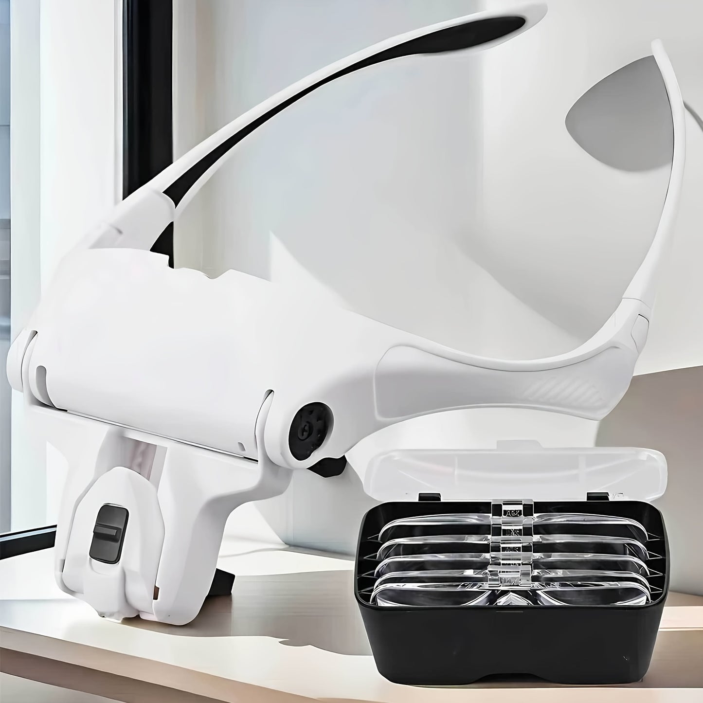 Lightweight LED Head-Mounted Magnifier