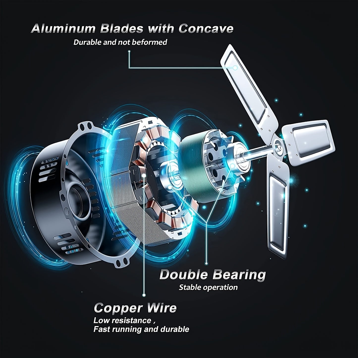 24" Industrial Fan  With 3 Speeds