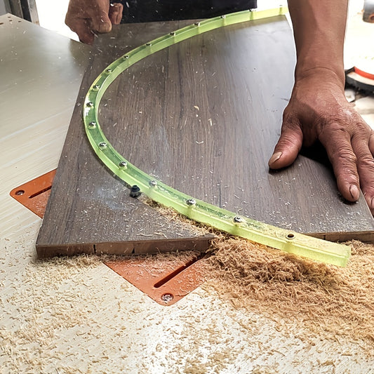 Woodworking curved profile strips special-shaped curved strips