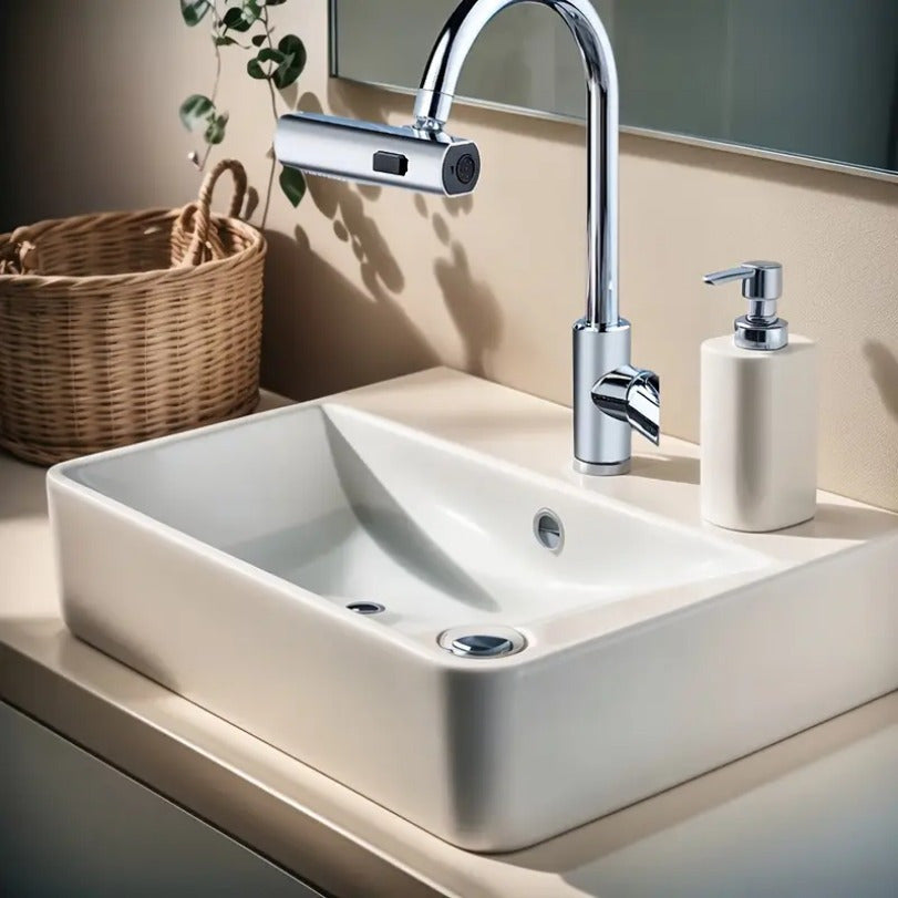 Splash-Proof Rotatable Faucet Aerator