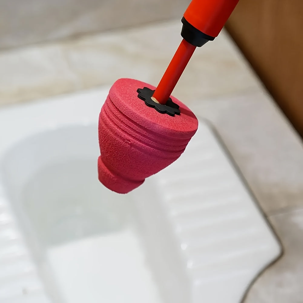 Toilet Plunger Tool - Heavy-Duty Drain Cleaner