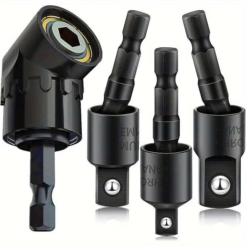 17pcs Flexible Drill Bit Extension Rod Set