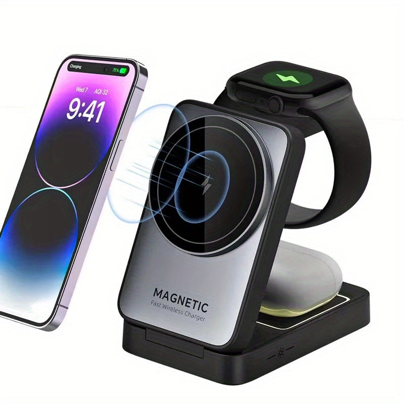 Wireless Magnetic Charging Stand Pad