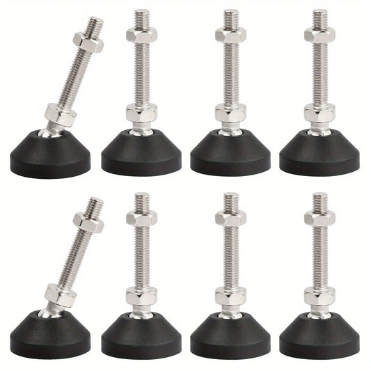 8PCS M8 x 50mm Adjustable Leveling Feet