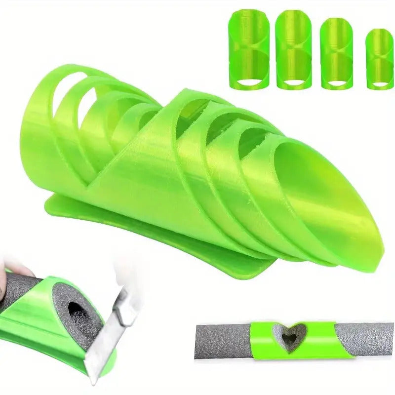 Three-tube insulation cutting fixture foam tube cutting tool