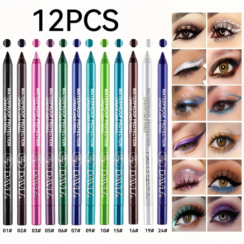 12 Waterproof Eyeliners