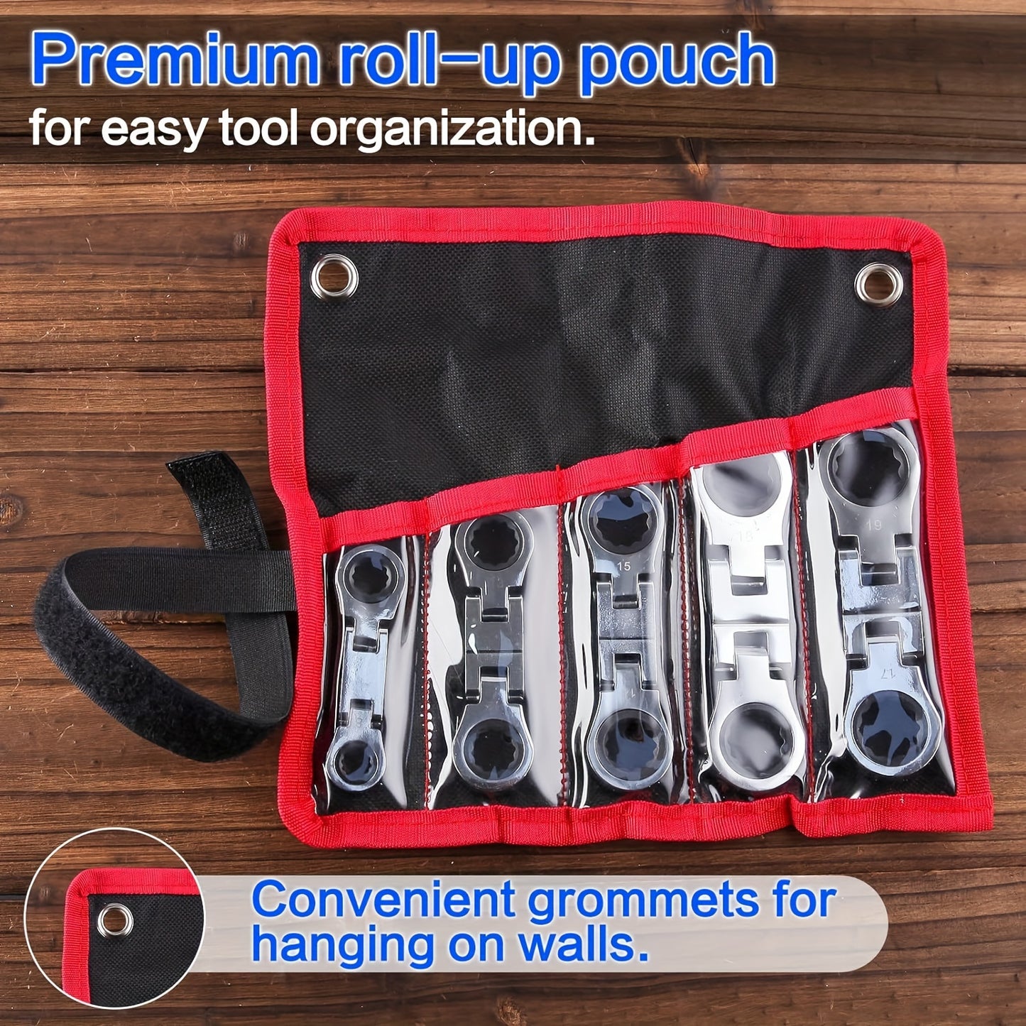 Industrial Grade 1pc Multi-functional Mini Ratchet Wrench