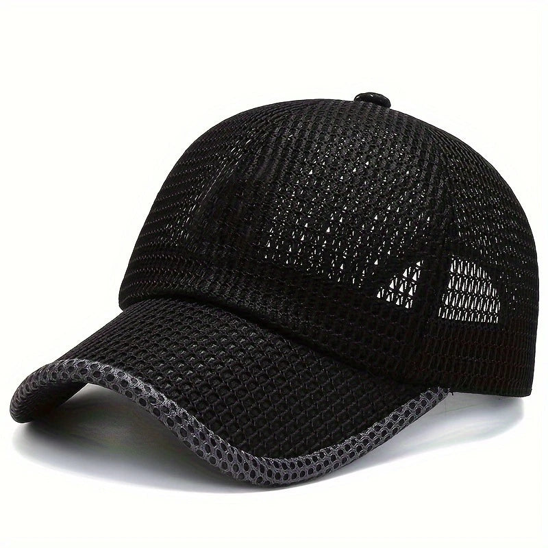 2pcs Men's Breathable Mesh Baseball Cap