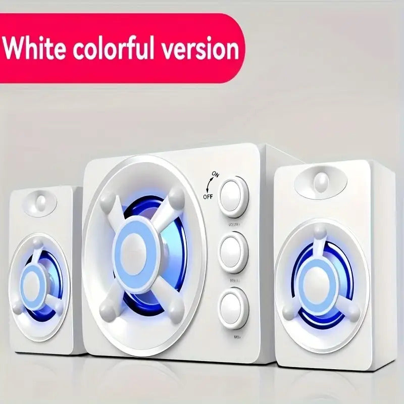 New D-208 wired speaker with USB power supply
