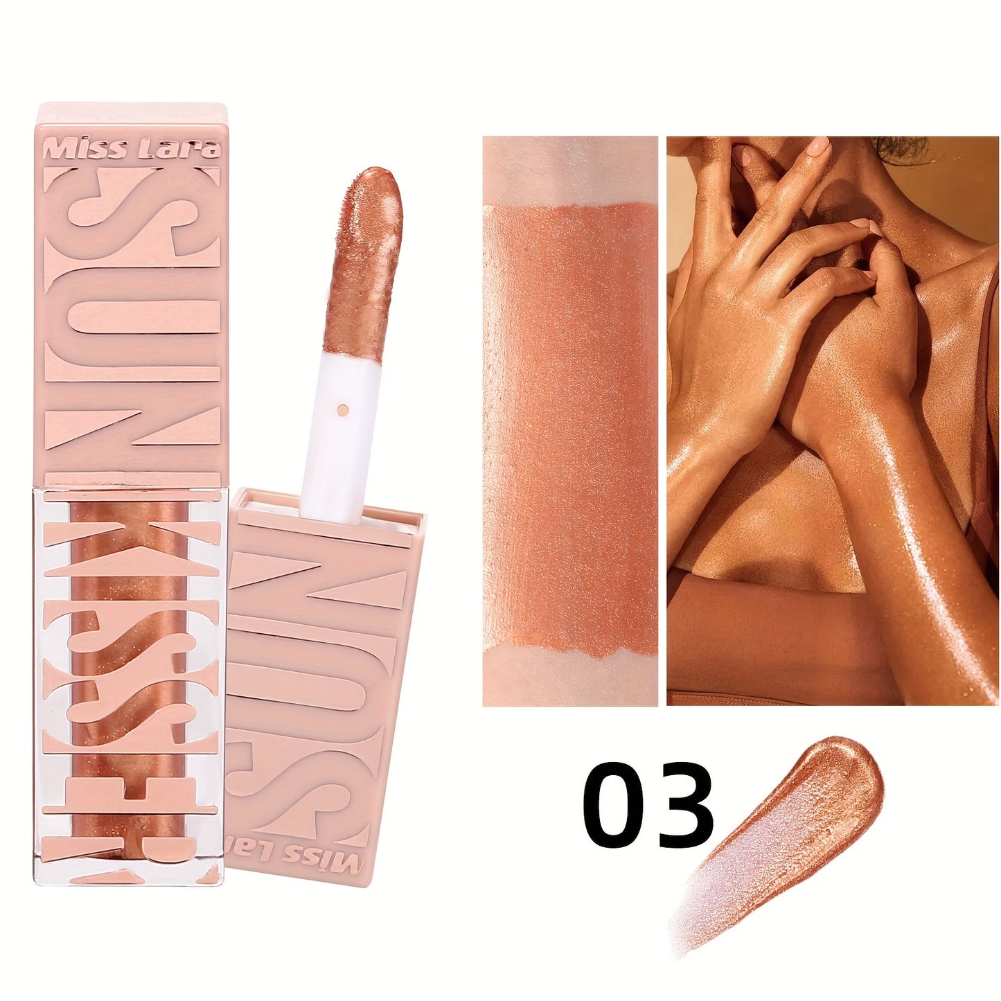 [Facial Brush Head Valentine's Gift] Liquid Highlighter