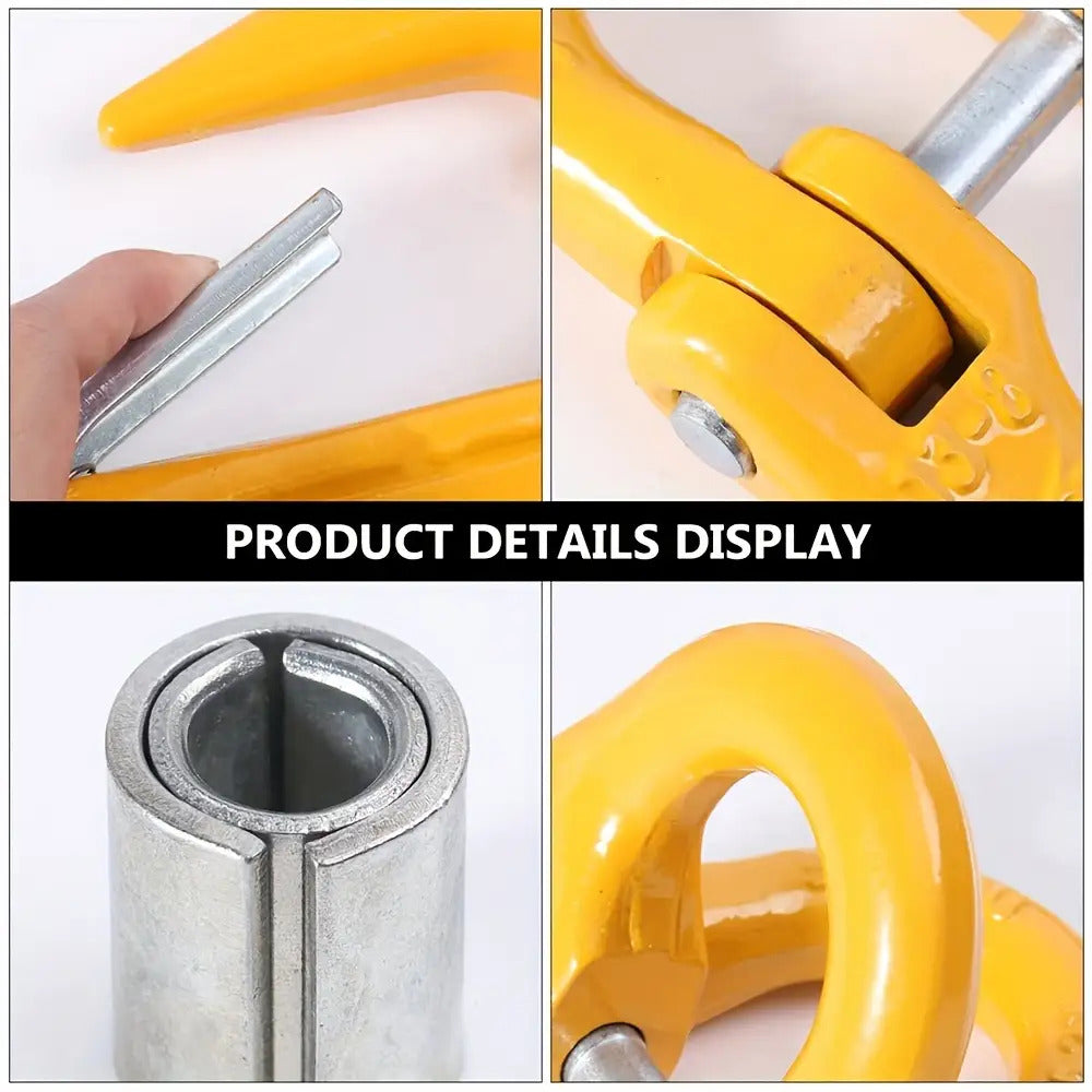 Heavy-Duty Hammer Keyhole Ring Hook