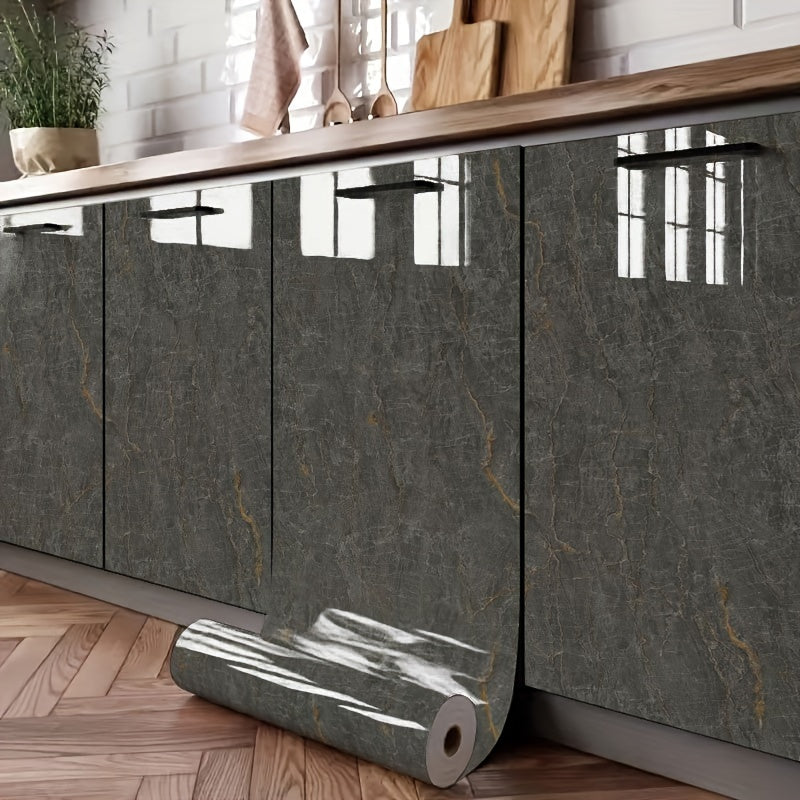 Self-Adhesive Kitchen Oil And Water Proof Sticker Wallpaper