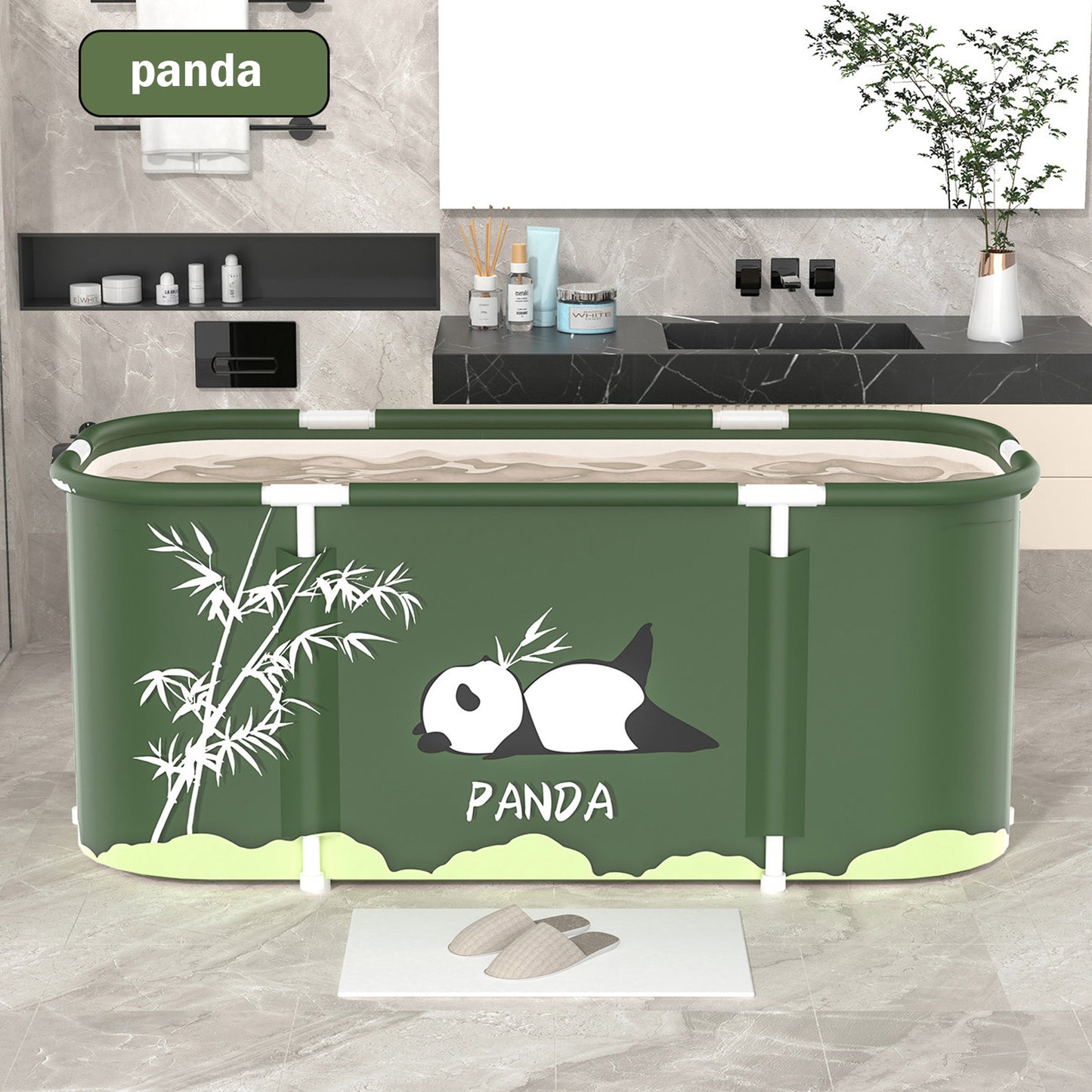 1pc Portable Foldable Foot Soak Tub