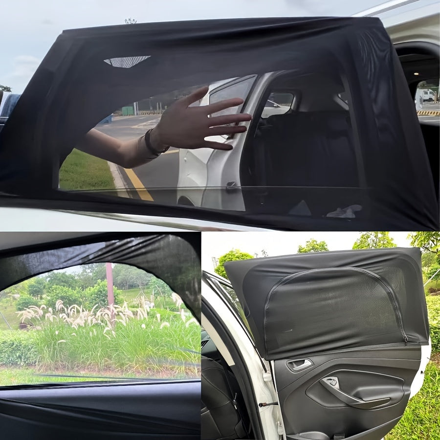 Car Privacy Screen with Zipper