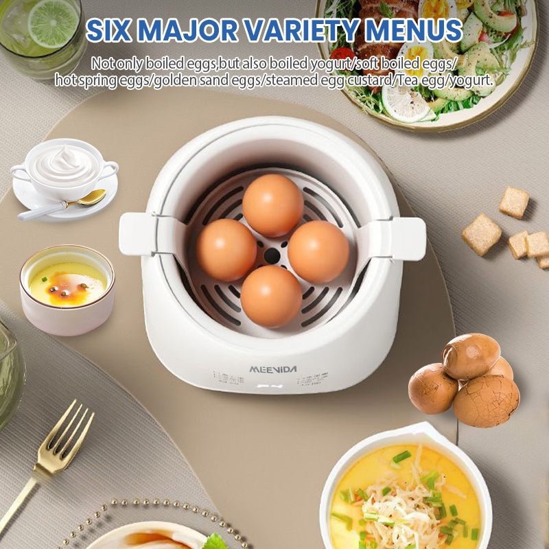 Multifunctional automatic egg boiler