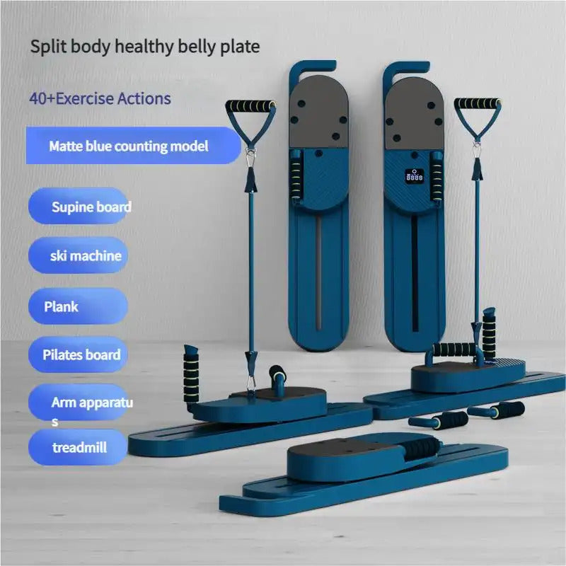Split Pilates balance board,  multifunctional fitness tool