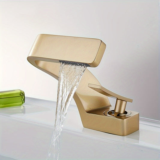 Bathroom Sink Waterfall Faucet