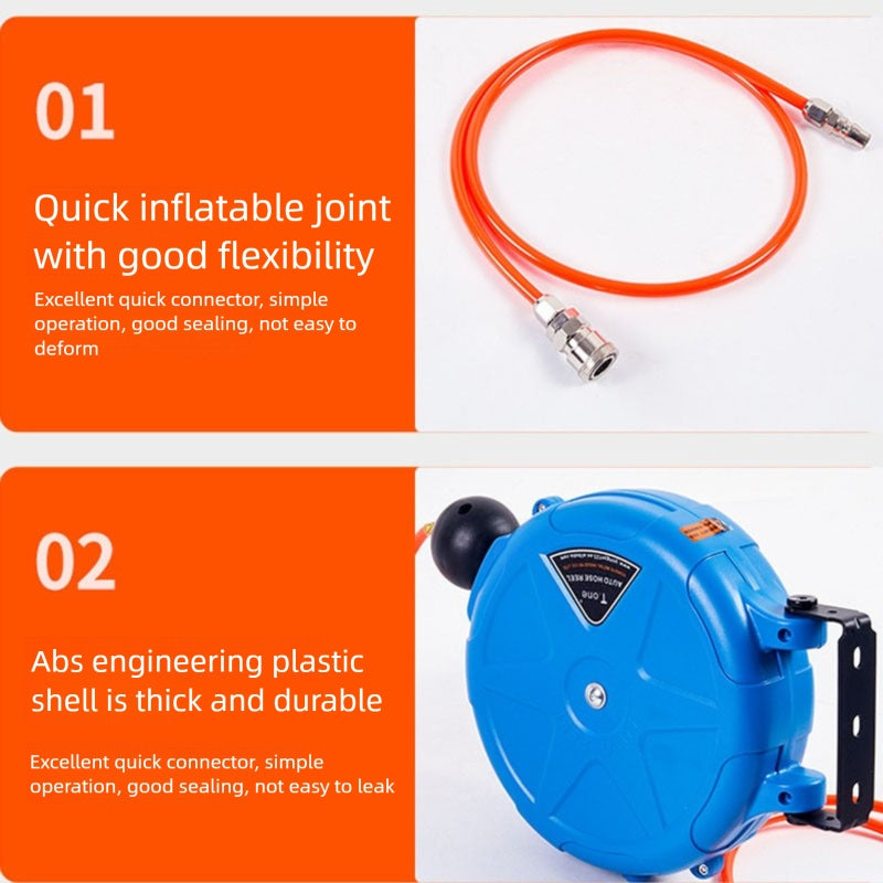 10m Retractable Air Hose Reel