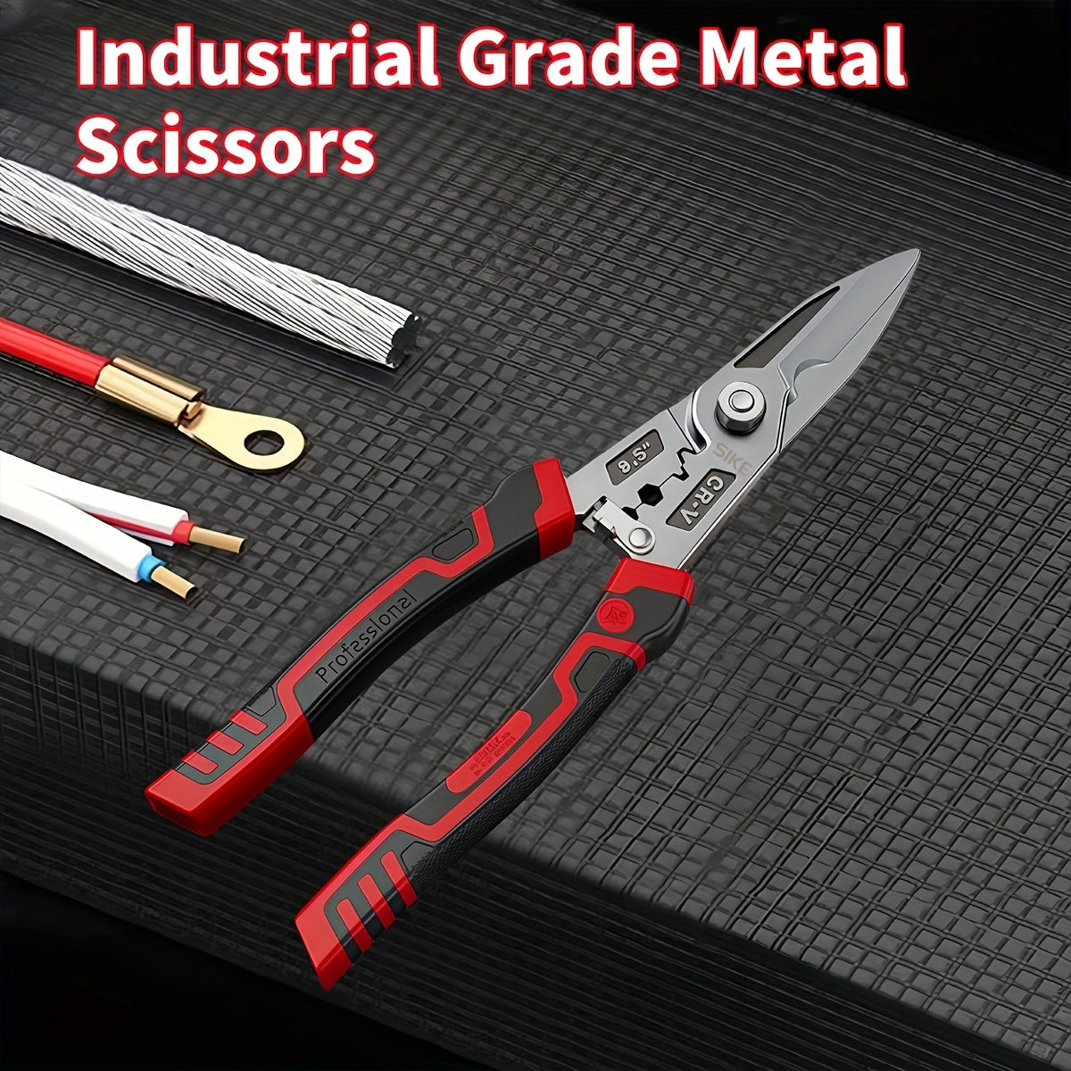 Heavy-Duty Industrial-Grade Metal Shears