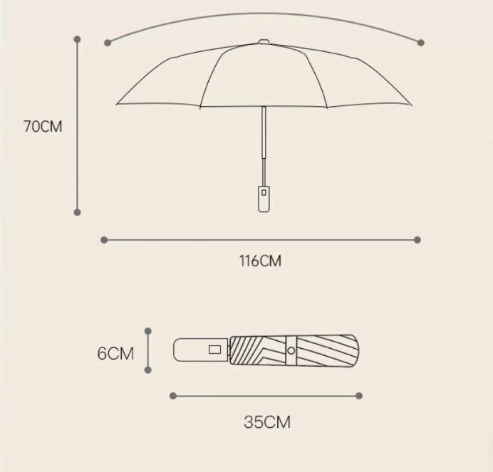 Automatic Large Umbrella