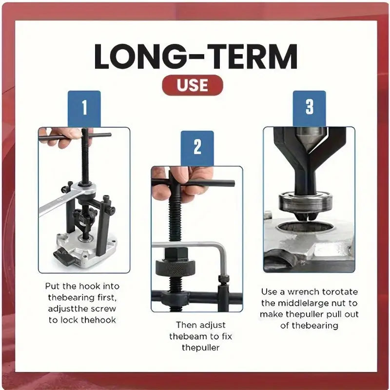 Three-Claw Pilot Bearing Puller Kit