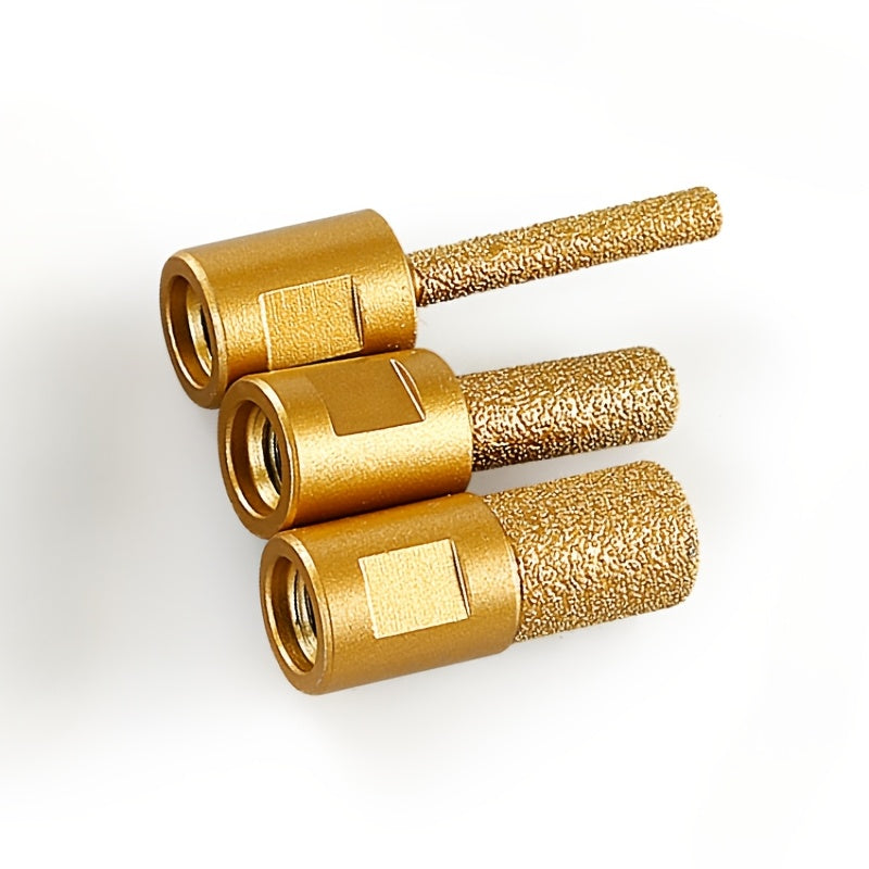 3pcs High-Strength Precision Brazed Grinding Heads
