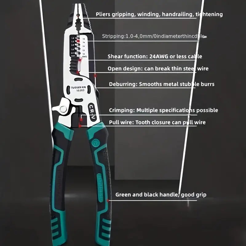 10 in 1 multifunctional cable pliers