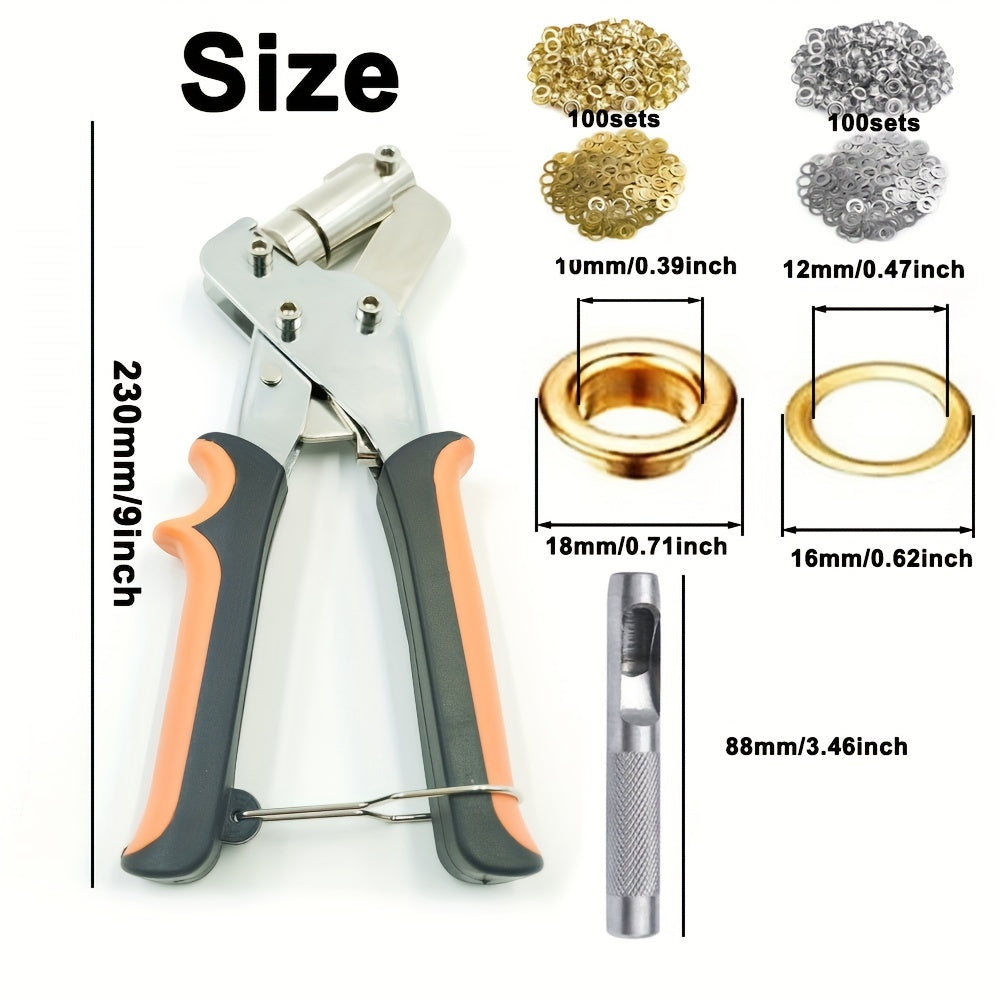 Complete Eyelet Punch Set