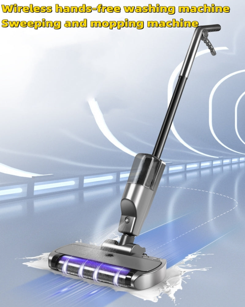 Wireless sweeping and mopping machine