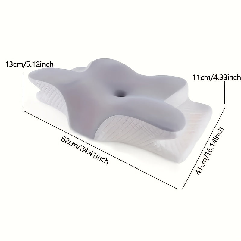 1 Butterfly-Shaped Memory Foam Pillow