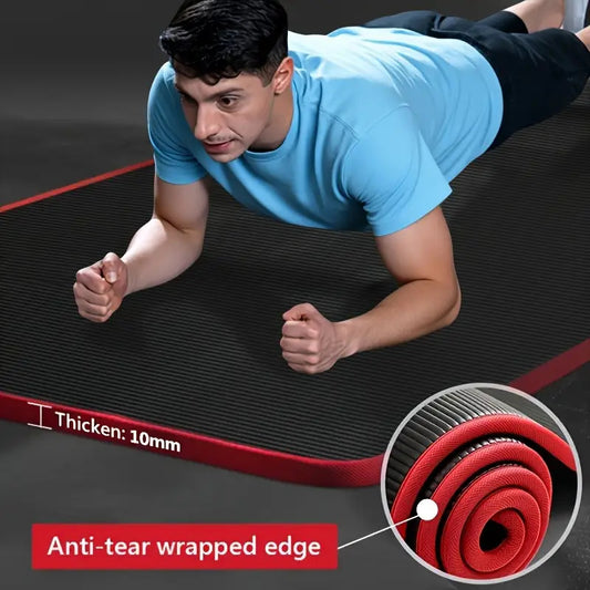 Non-Slip 10mm Thick Yoga Mat