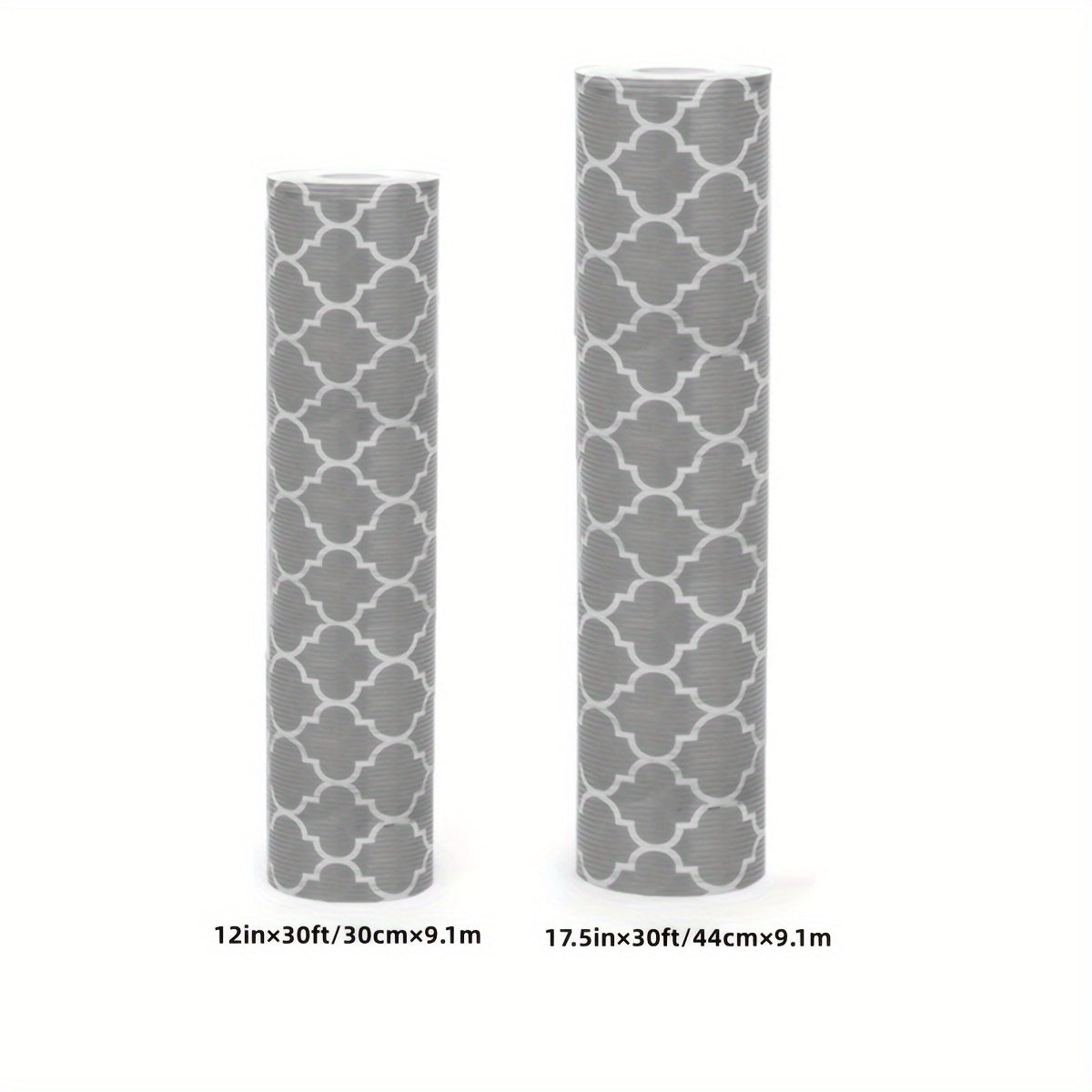 2 Rolls Durable Waterproof Shelf Liner
