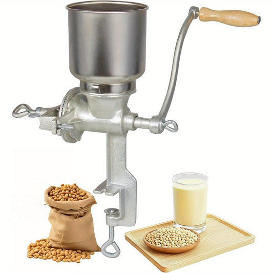 Heavy Duty Cast Iron Manual Grain Mill & Coffee Grinder