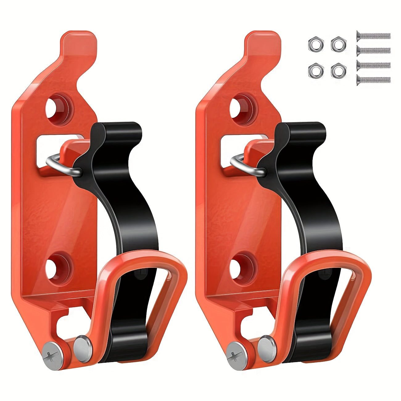4pcs Corrosion Resistant Heavy-Duty Quick-Release Shovel & Axe Holder