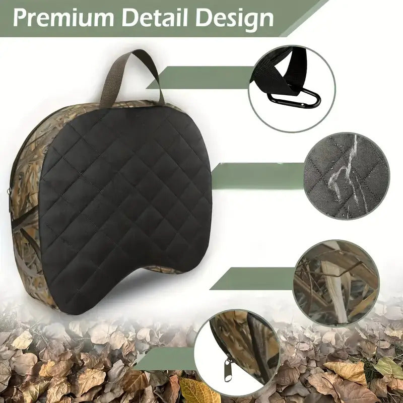 1pc Lightweight Portable Outdoor Chair Cushion