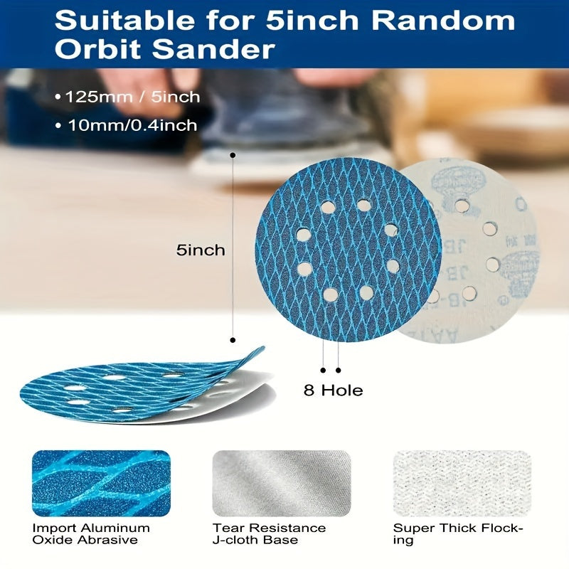 Heavy-Duty 100pcs Diamond Pattern Sanding Discs