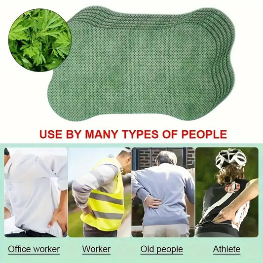 150 Green Bone Patches. Self-Heating Patches