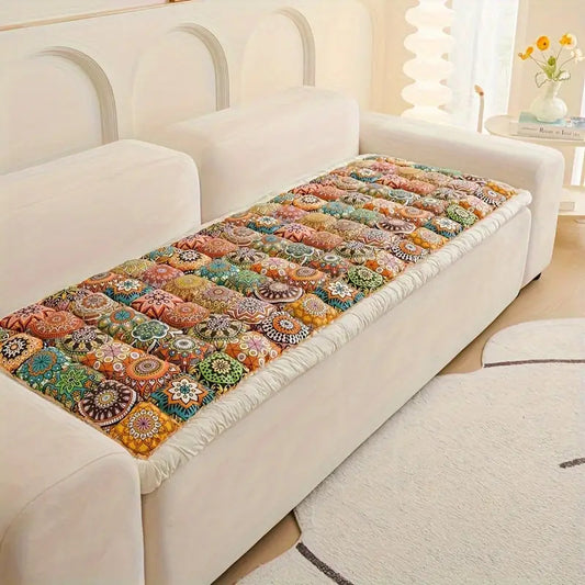 A bohemian style four seasons non-slip high quality sofa cushion