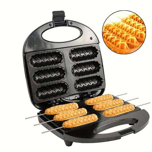 375W Waffle Iron Corn Hot Dog Maker