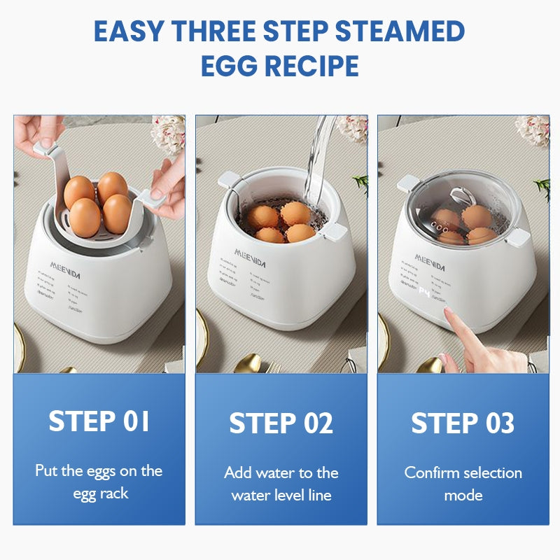 Multifunctional automatic egg boiler