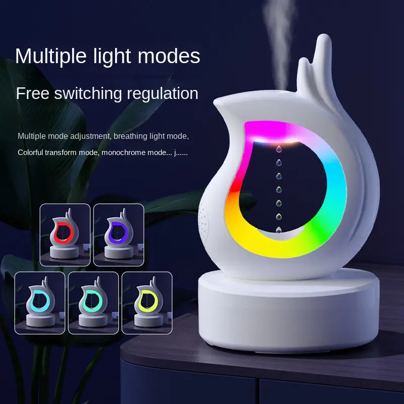 Anti-Gravity Water Droplet Humidifier