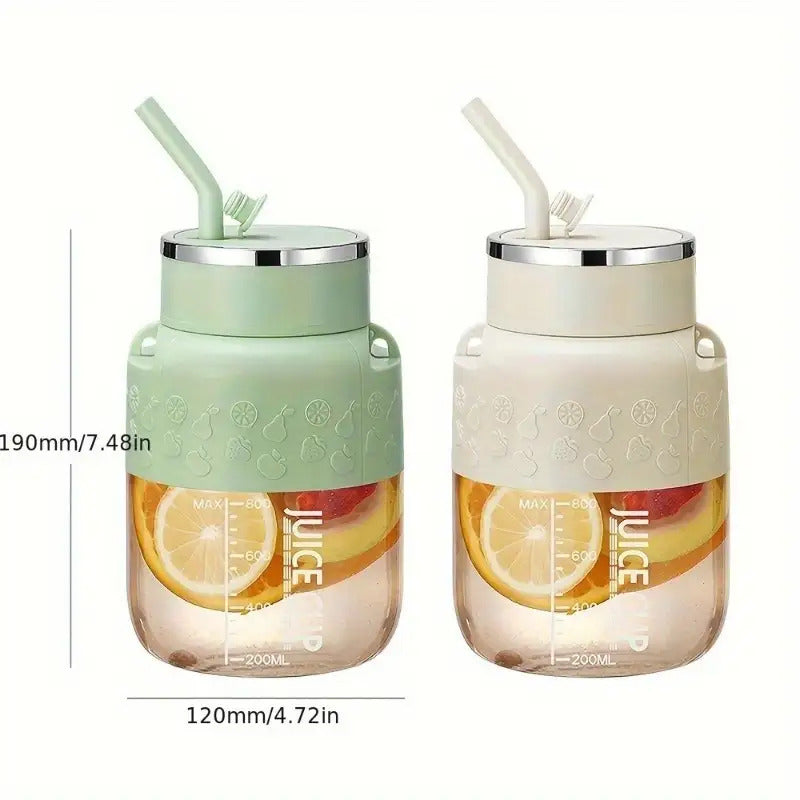 1pc Large Capacity Portable USB Rechargeable Electric Juice Cup