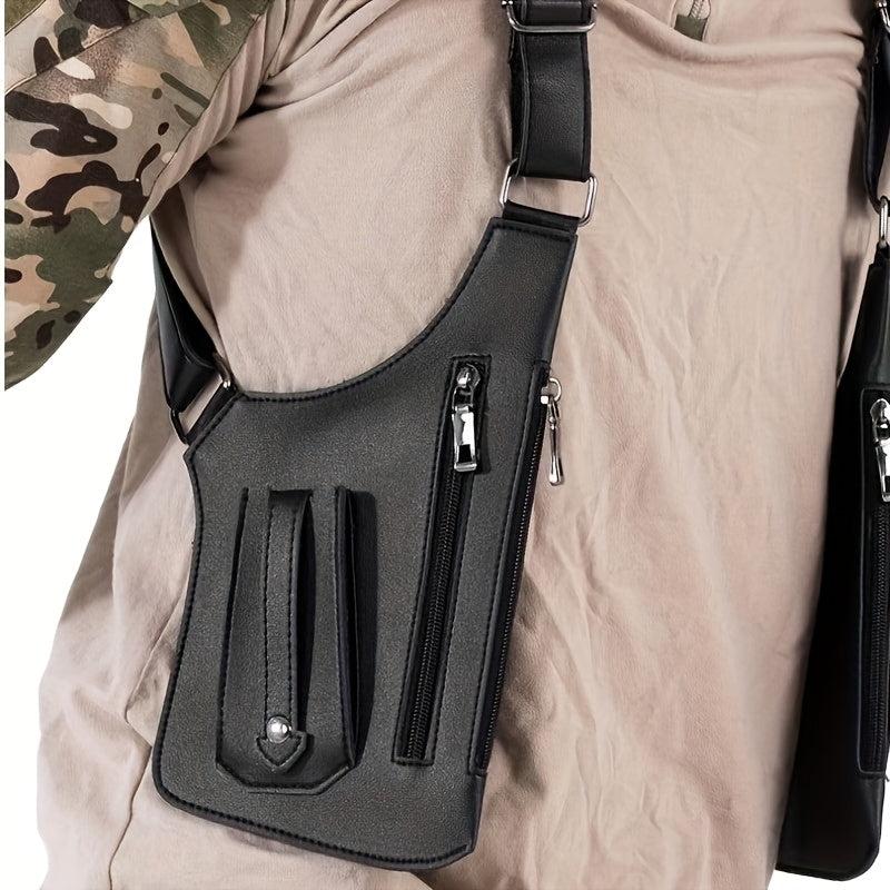 Men'S Vintage Shoulder Bag, Versatile Lightweight Backpack
