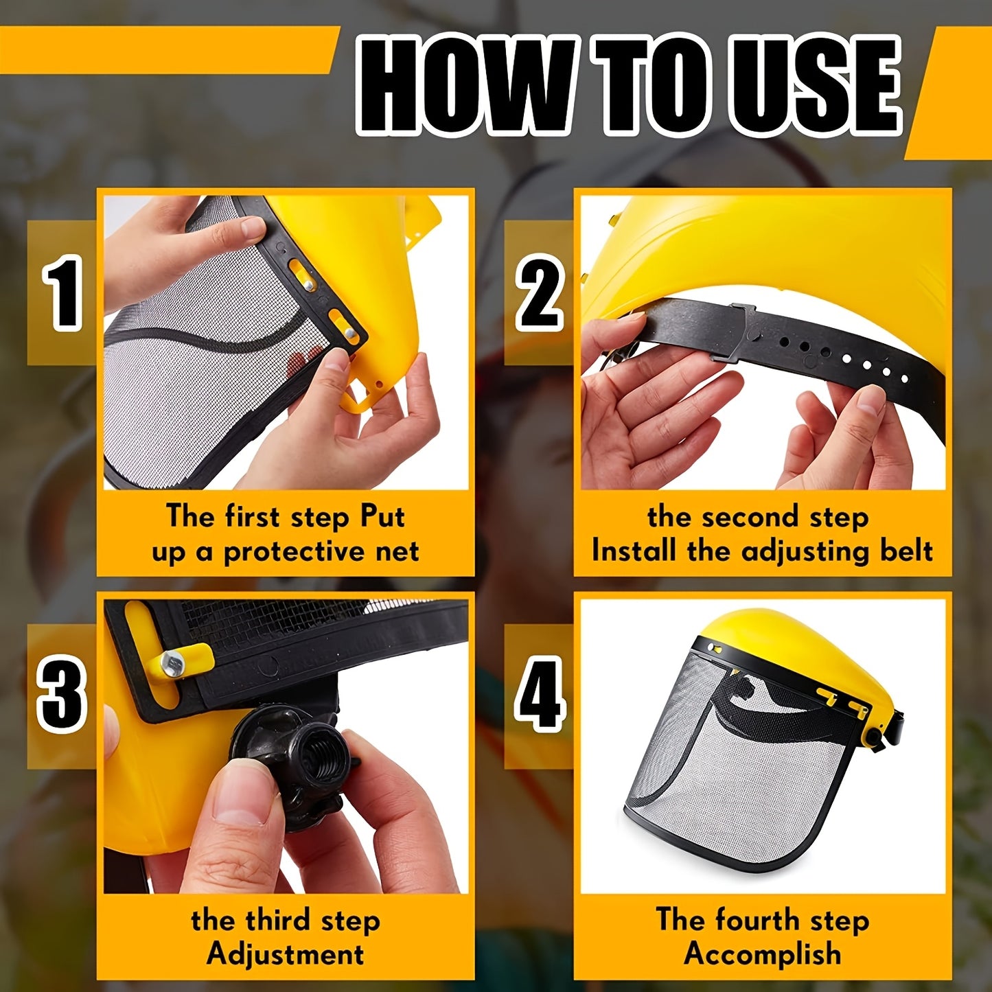 Heavy-Duty Industrial Safety Mask