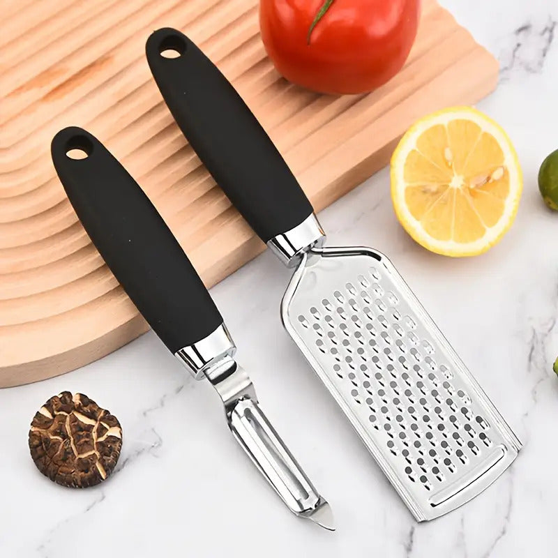 Pink Kitchen Accessories -  Stainless Steel Kitchenware Set